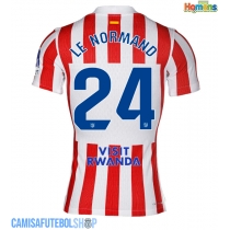 Camisa de time de futebol Atletico Madrid Robin Le Normand #24 Replicas 1º Equipamento 2025-26 Manga Curta